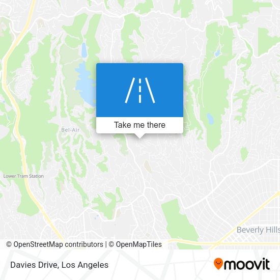 Mapa de Davies Drive