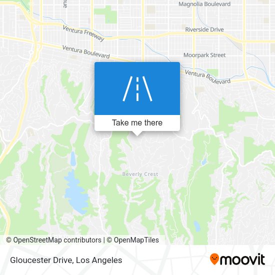 Mapa de Gloucester Drive