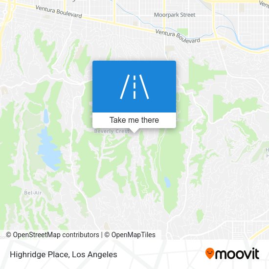 Highridge Place map