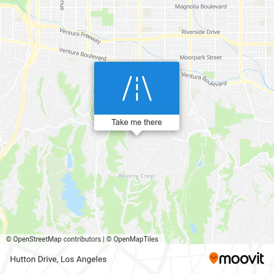Hutton Drive map