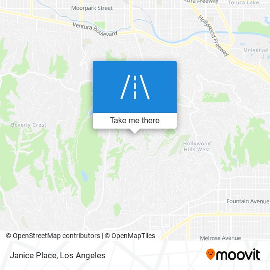 Mapa de Janice Place