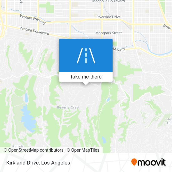 Mapa de Kirkland Drive