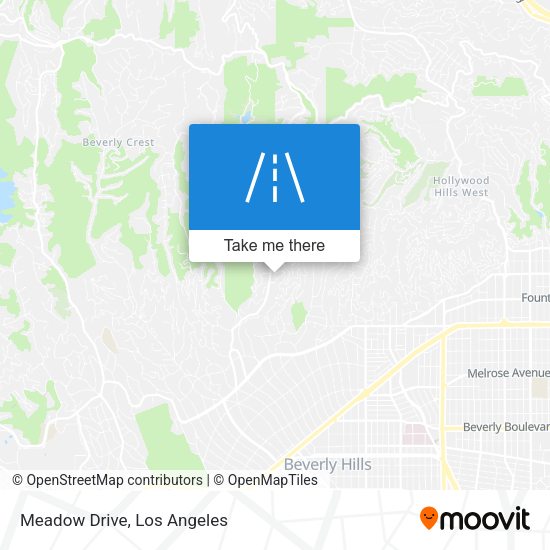 Mapa de Meadow Drive