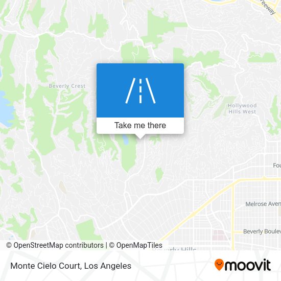 Monte Cielo Court map