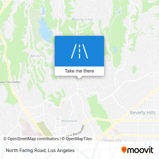 North Faring Road map