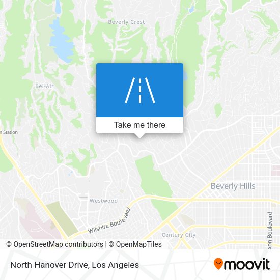 North Hanover Drive map