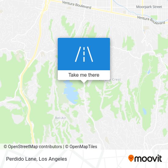 Mapa de Perdido Lane