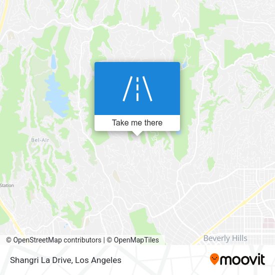 Shangri La Drive map