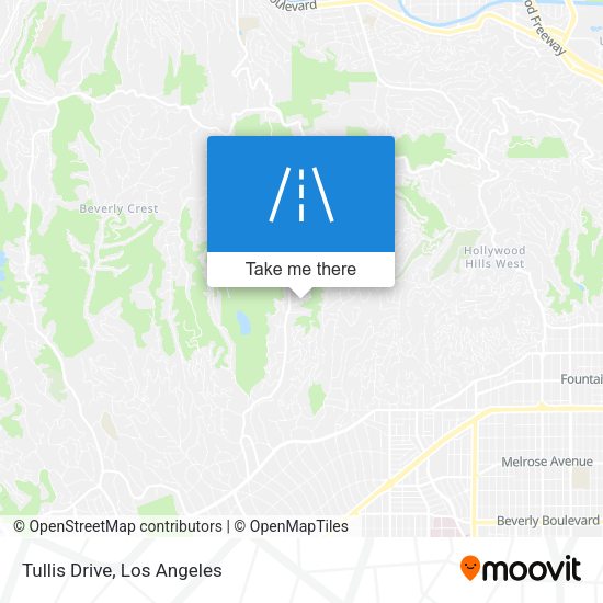 Tullis Drive map