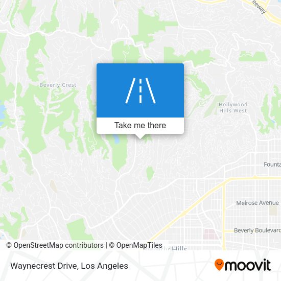 Mapa de Waynecrest Drive