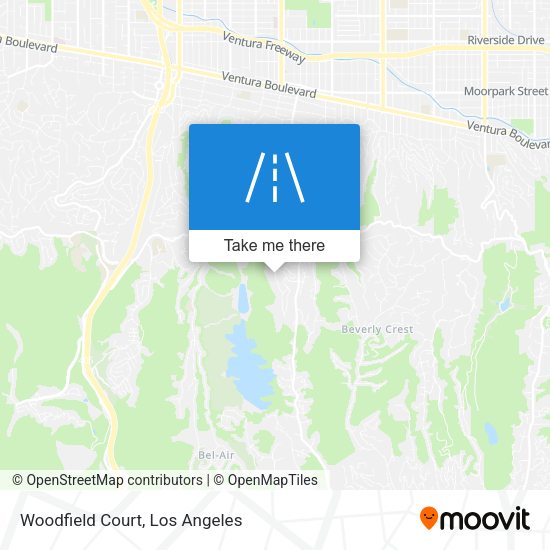 Woodfield Court map