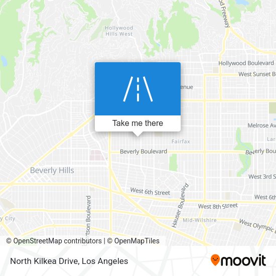 North Kilkea Drive map