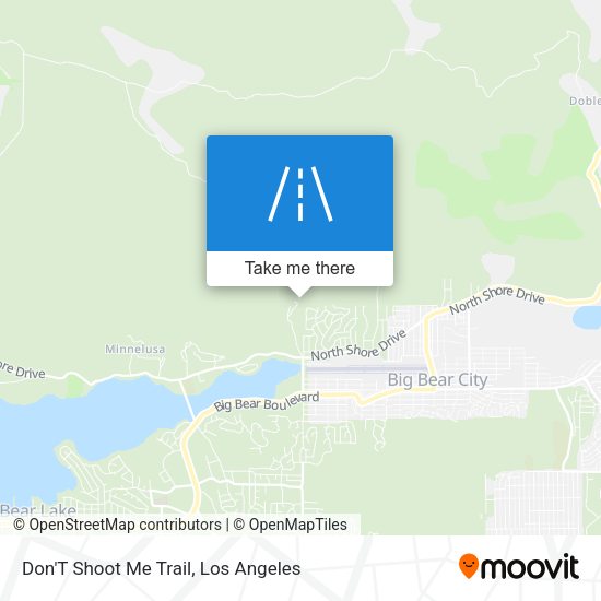 Don'T Shoot Me Trail map
