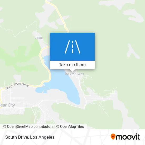 South Drive map