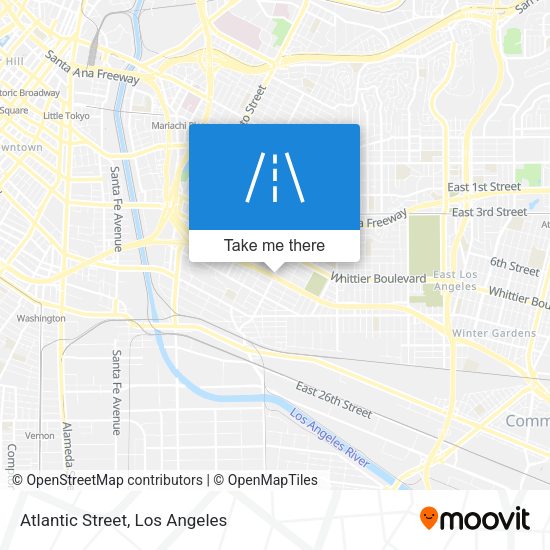 Atlantic Street map