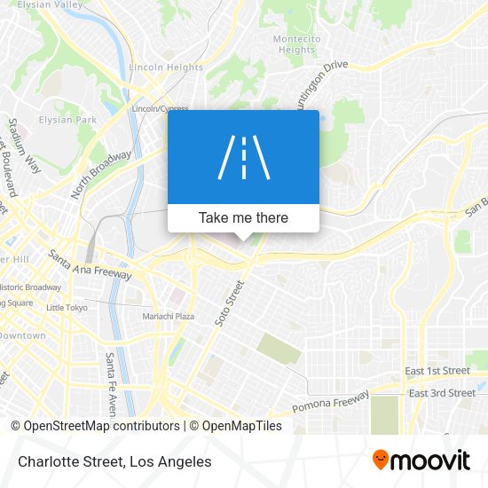 Charlotte Street map