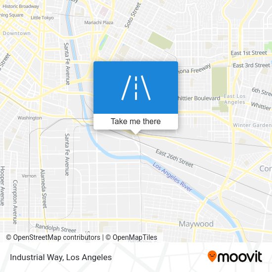 Mapa de Industrial Way