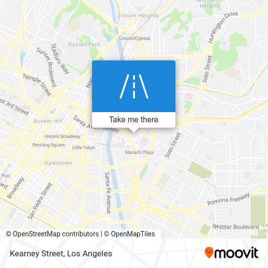 Kearney Street map