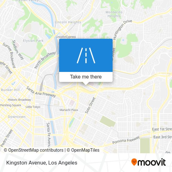Mapa de Kingston Avenue