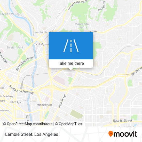 Mapa de Lambie Street