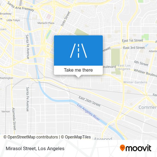 Mirasol Street map