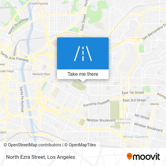 North Ezra Street map