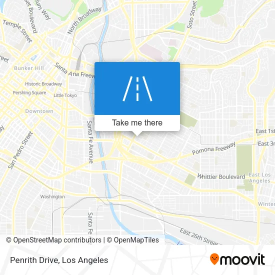 Penrith Drive map
