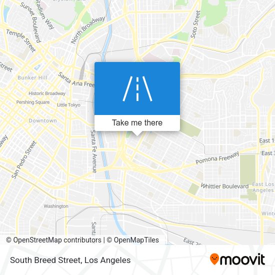 South Breed Street map