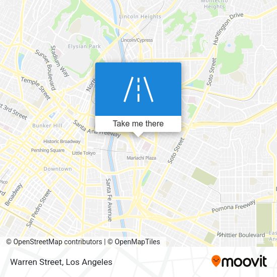 Mapa de Warren Street