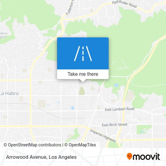 Arrowood Avenue map