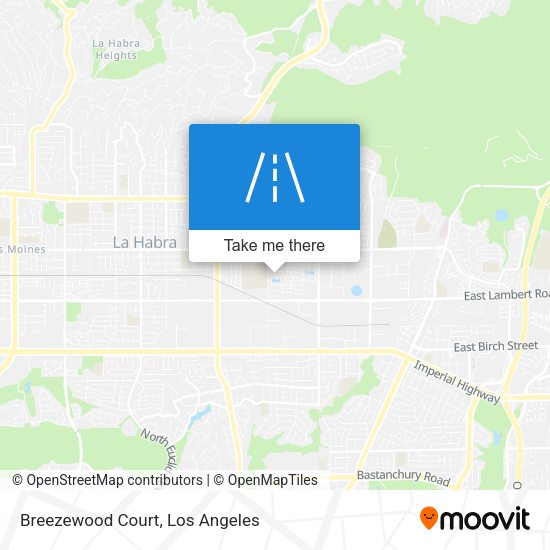 Breezewood Court map