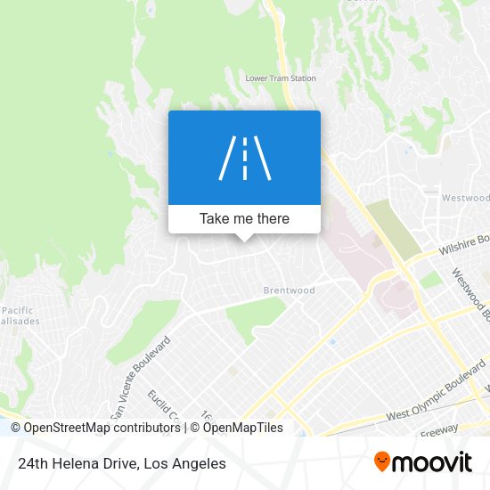 24th Helena Drive map