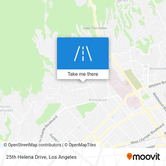 Mapa de 25th Helena Drive