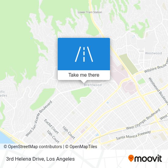 3rd Helena Drive map