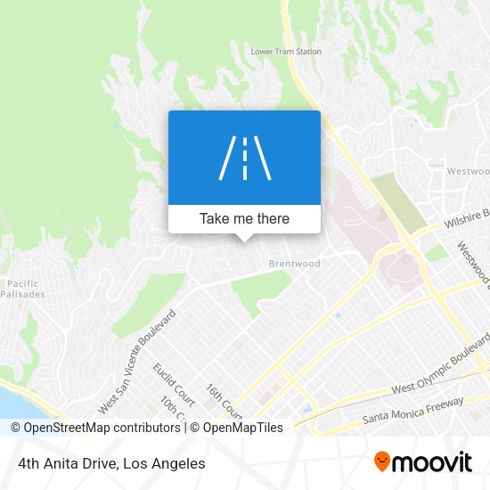 4th Anita Drive map