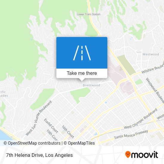 7th Helena Drive map