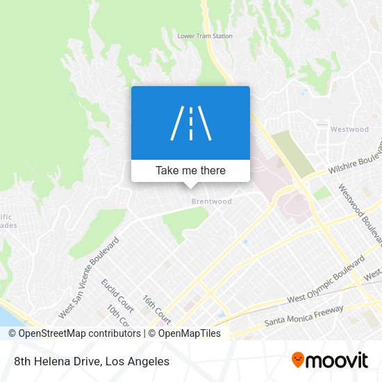8th Helena Drive map