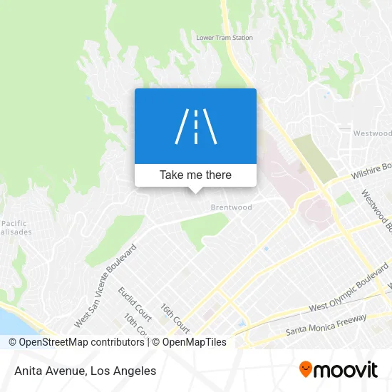 Anita Avenue map
