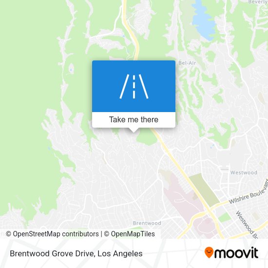 Mapa de Brentwood Grove Drive