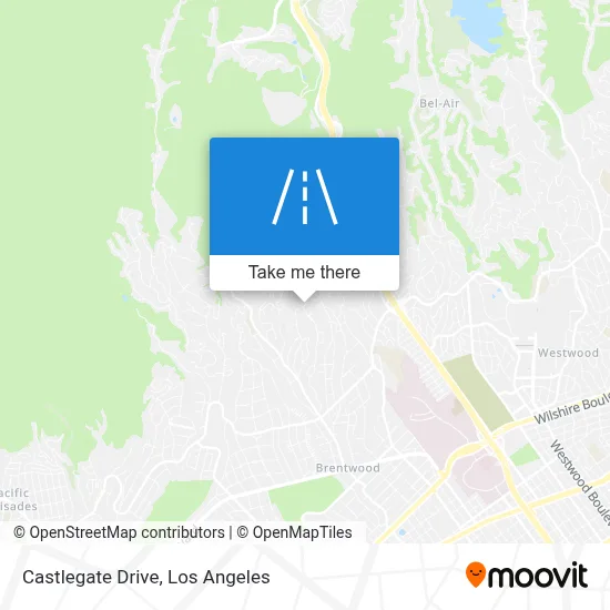 Castlegate Drive map