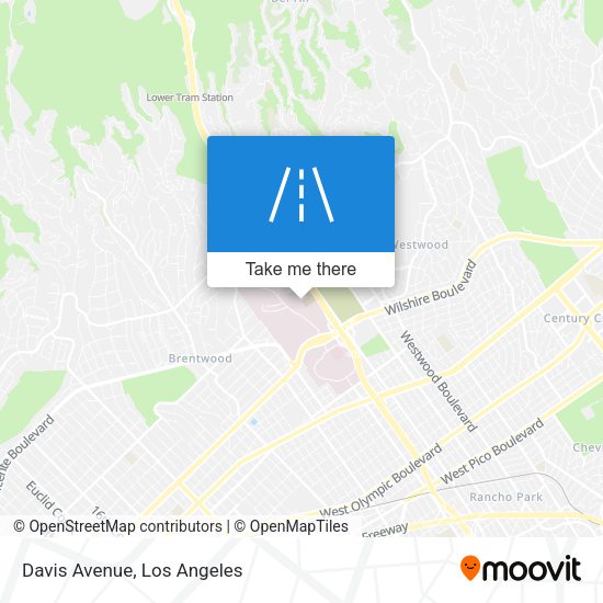 Mapa de Davis Avenue
