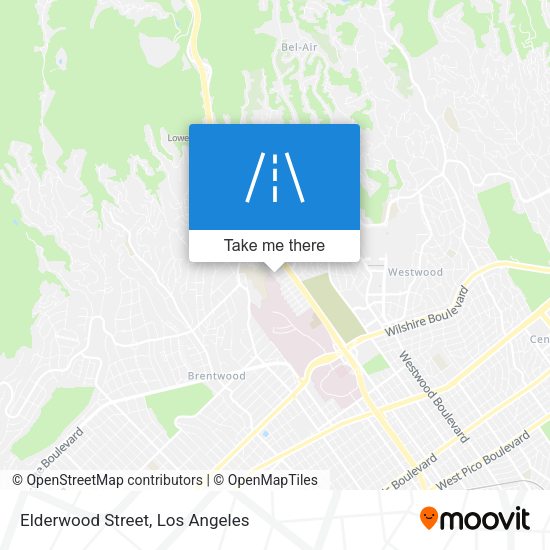 Elderwood Street map