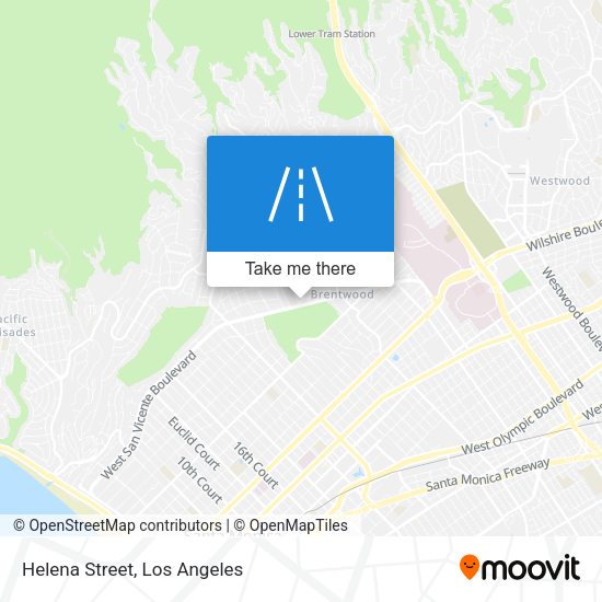 Mapa de Helena Street