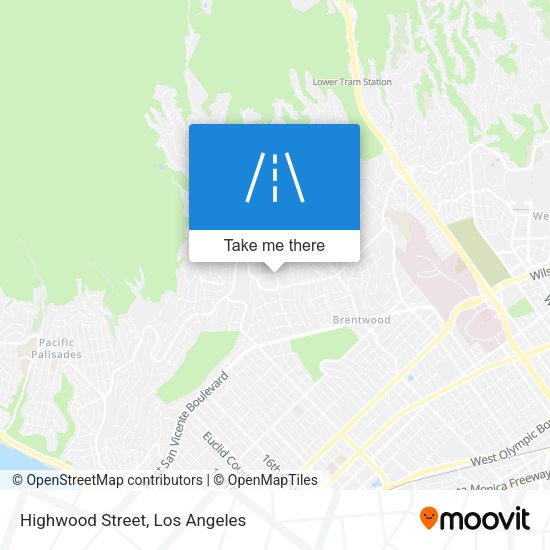 Highwood Street map