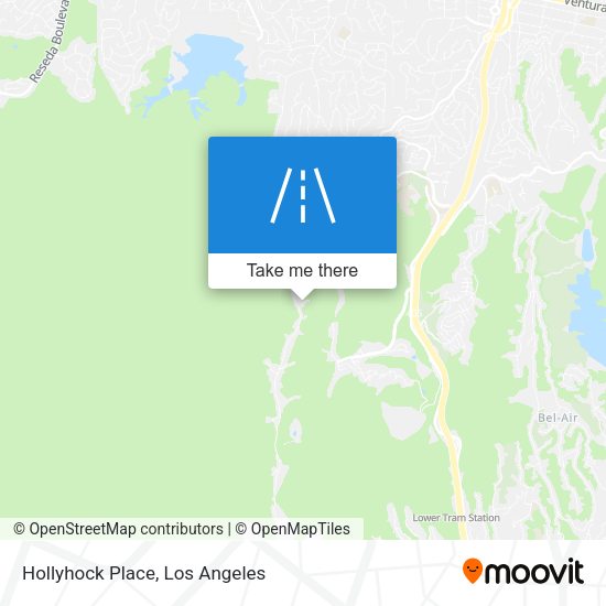 Hollyhock Place map