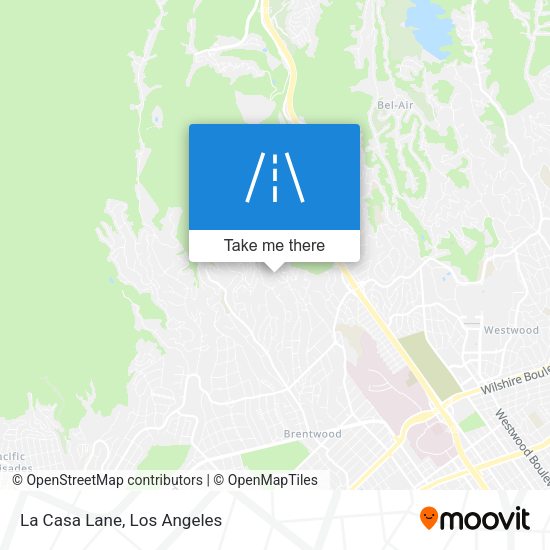 Mapa de La Casa Lane