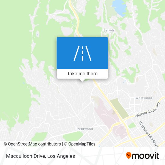 Mapa de Macculloch Drive