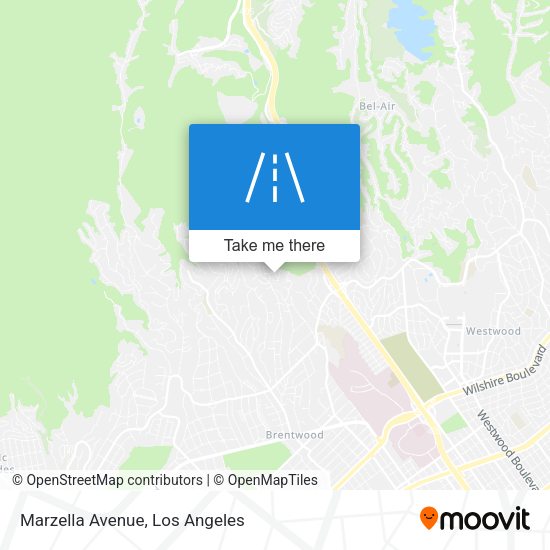 Marzella Avenue map