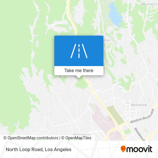 Mapa de North Loop Road