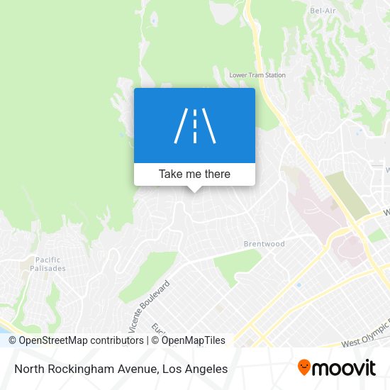 Mapa de North Rockingham Avenue